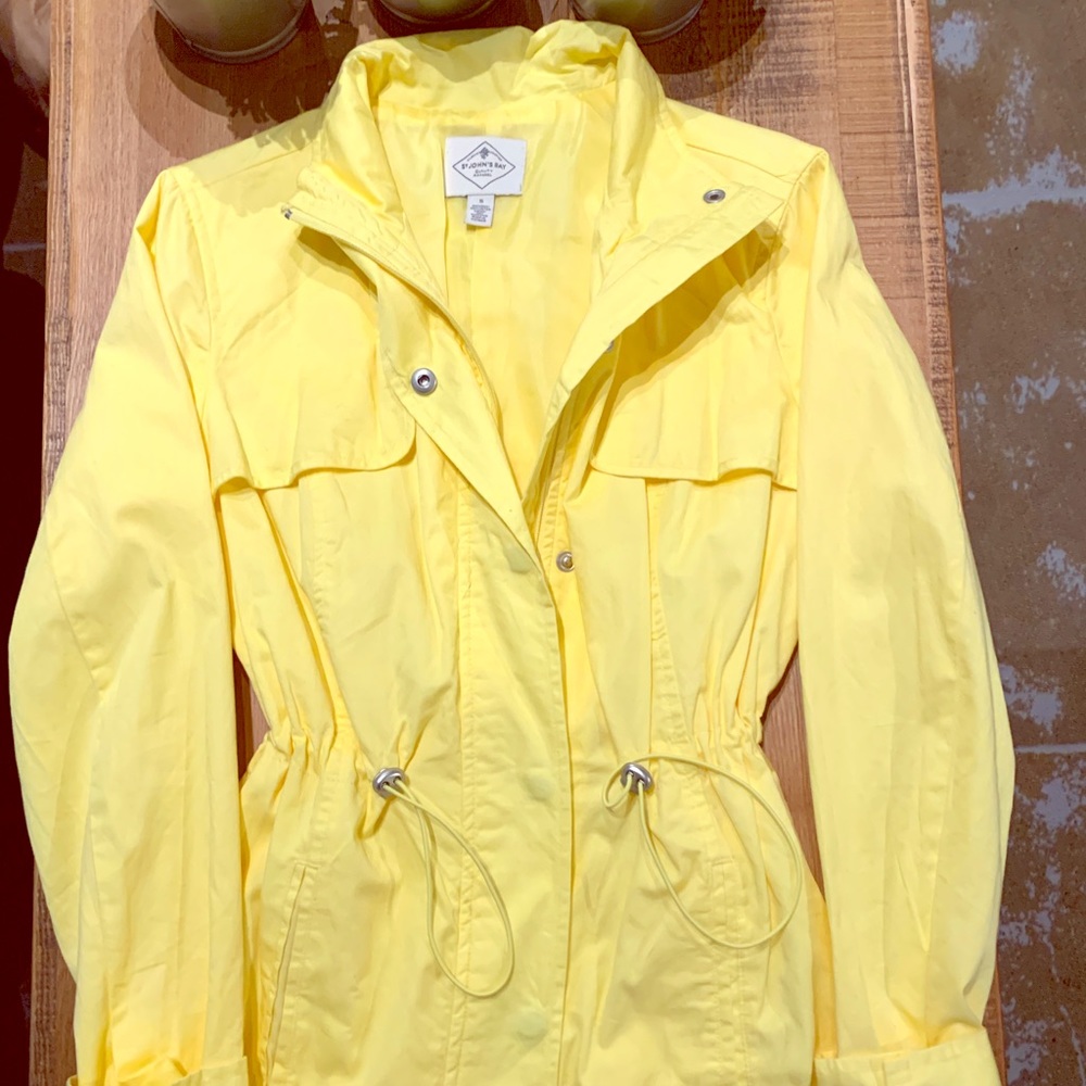 Sunshine Yellow Utility Jacket